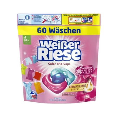 WEISER RIESE COLOR TRIO CAPS 3IN1 KAPSUŁKI DO PRANIA 60 SZT.