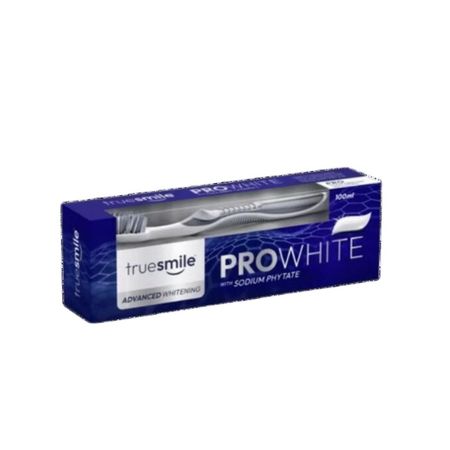 TRUE SMILE PRO WHITE WYBIELAJĄCA PASTA DO ZĘBÓW + SZCZOTECZKA