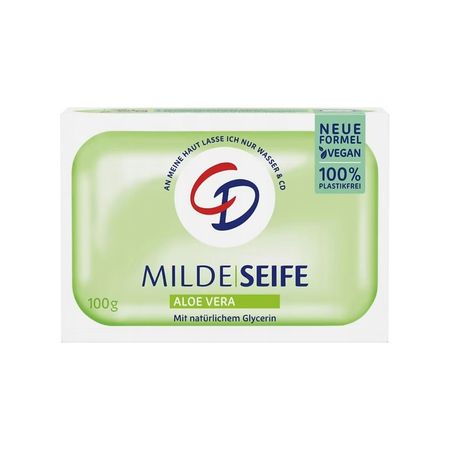 CD GLICERYNOWE MYDŁO W KOSTCE ALOE VERA 100G