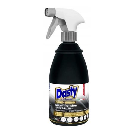 DASTY PROFESSIONAL SUPER POLISHER ŚRODEK DO PIELĘGNIACJI SKÓRYZ PLASTIKU I DREWNA 500ML