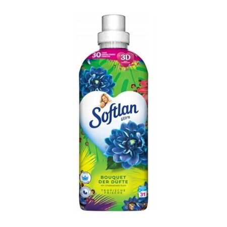 SOFTLAN ULTRA TROPISCHE FRISCHE PŁYN DO PŁUKANIA 31 PRAŃ 650ML