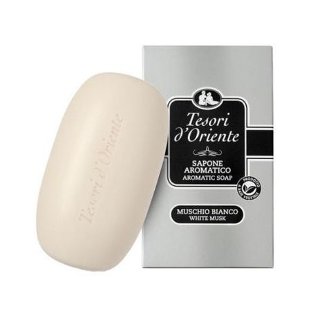 TESORI D'ORIENTE MUSCHIO BIANCO MYDŁO W KOSTCE 125G