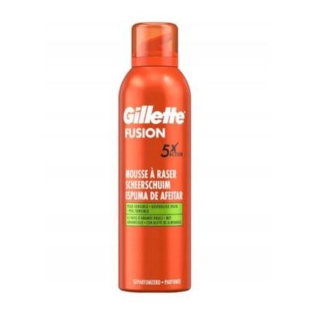GILLETTE FUSION AMANDELOLIE PIANKA DO GOLENIA 250ML