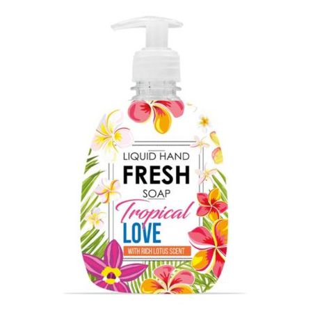 FRESH LIQUID HAND SOAP TROPICAL LOVE 500ML