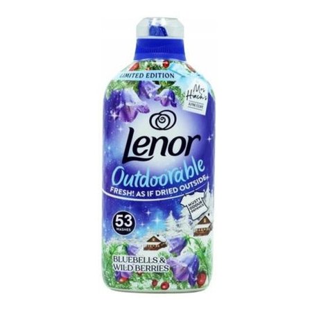 LENOR OUDTOORABLE FRESH AIR BLUEBELLS & WILD BERRIES KONCENTRAT DO PŁUKANIA 53 PRANIA