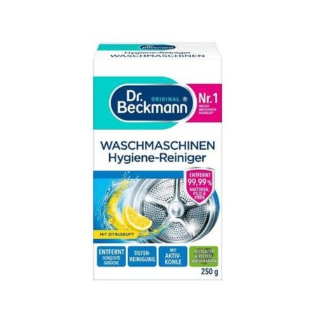 DR BECKMANN WASCHMASCHINEN HYGIENE REINGER PROSZEK DO CZYSZCZENIA PRALKI 250G