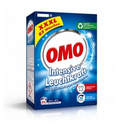 OMO INTENSIVE LEUCHTKRAFT PROSZEK DO PRANIA 85 PRAŃ 5,1KG