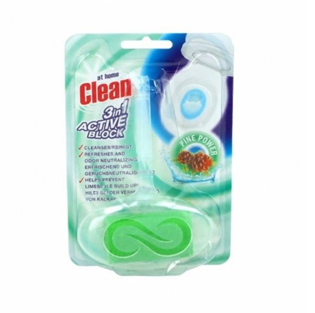 CLEAN 3IN1 ACTIVE BLOCK PINE ZAWIESZKA DO WC